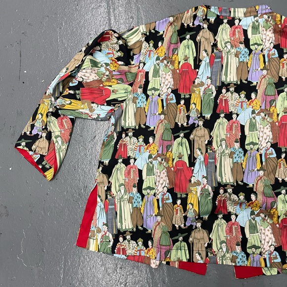 Natori NWOT Satin Button Down Shirt - Picture 9 of 16